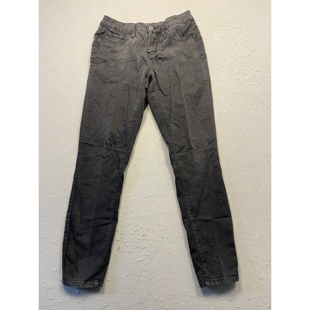 Royalty for Me Skinny Jeans Denim Faded Black Size 6 W29 Womens